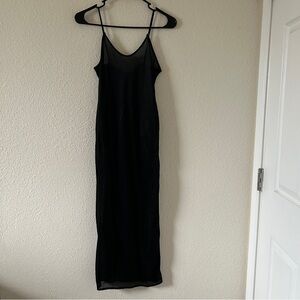 Sheer Slip Dress Whimsical Goth Dark Fairy Feminine Intimate Women’s Fits Small